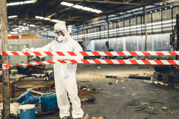 Professional Unattended Death Cleanup technician working in Millville, NJ